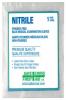 Nitrile Medical Examination Gloves, Size Large, 1 Pair/Resealable Pack